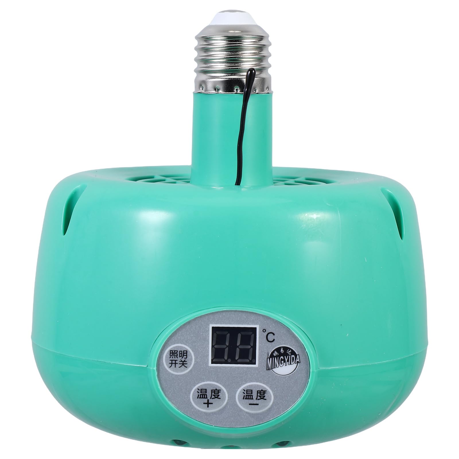 YARNOW Lampada Riscaldante Regolabile per Verde Rettili e Uccelli | Temperatura Intelligente, senza Emissione Luminosa, Plastico e Metallo, Alta Efficienza Termica