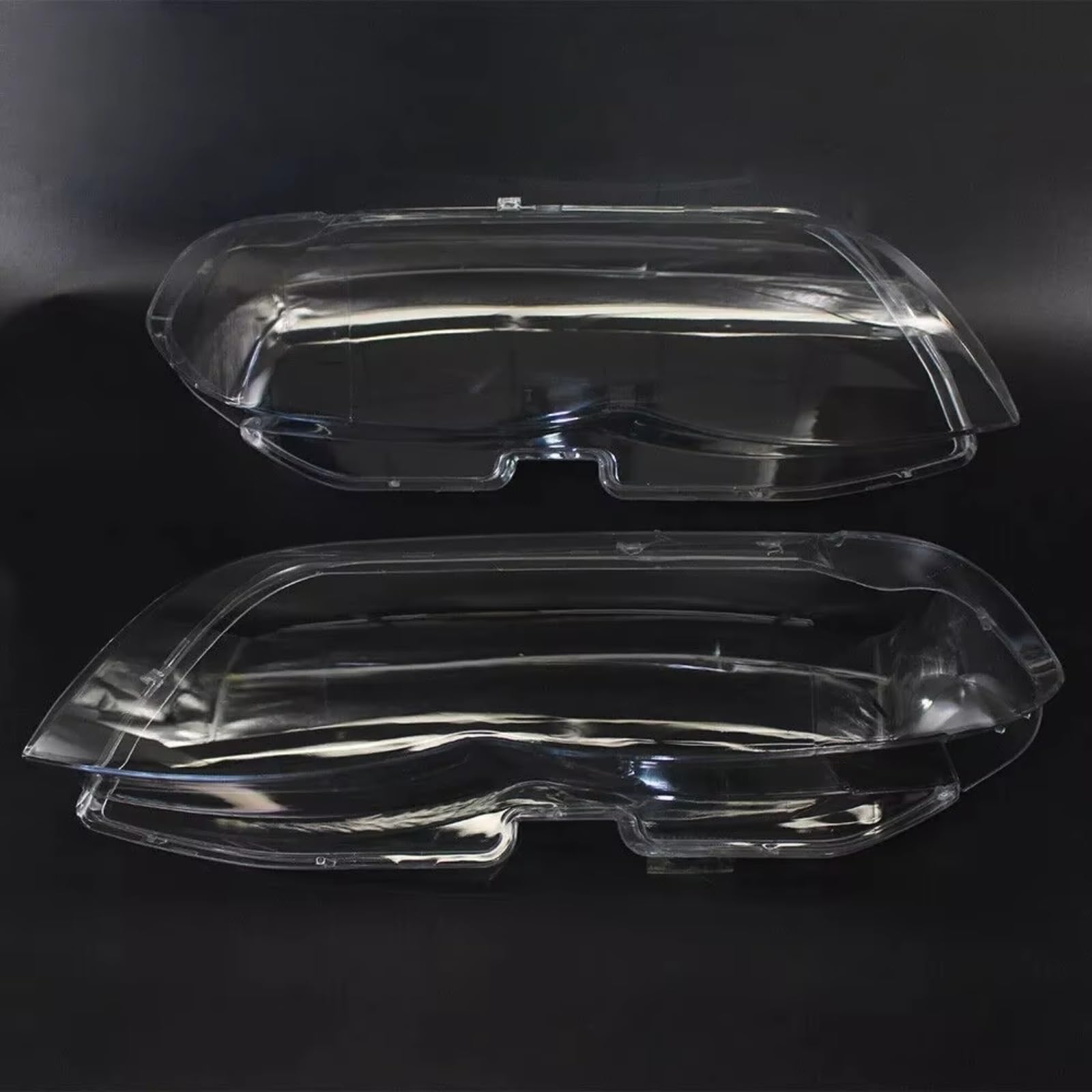Lentille phare avant BMW X5 E53 en verre synthétique haute clarté