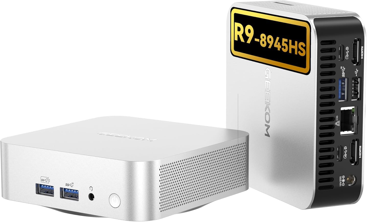 GEEKOM A8 AMD Ryzen9 8945HS 32GB ミニPC AI PC用NPUプロセッサー Ryzen 9搭載 A8ミニ PC｜GEEKOM（ギコム)