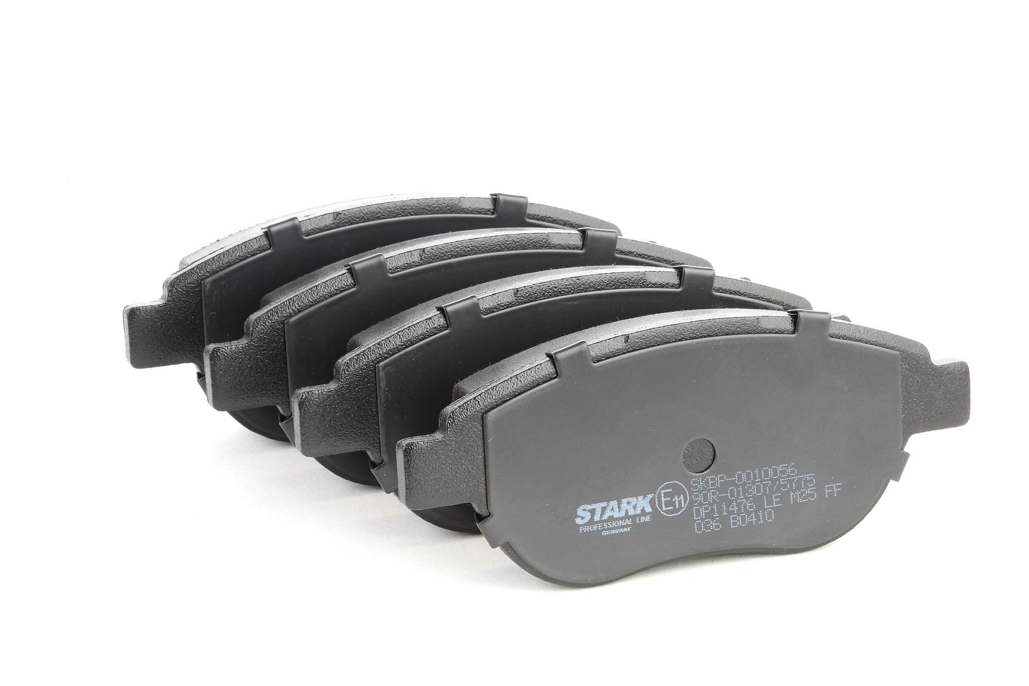 STARK SKBK-10990875 Juego para eje Kit de discos de freno y pastillas Delantero sin tornillos Compatible con PEUGEOT 208 I Hatchback CA, CC