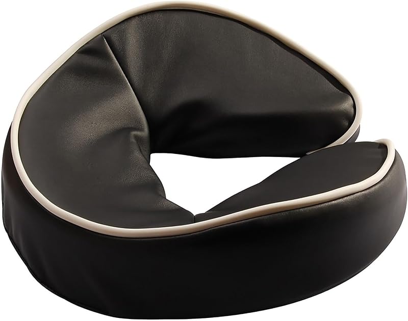Mt Massage Tables Leaftalk Apoio Facial Universal para Maca de Massagem, Preto