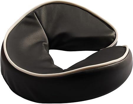 Mt Massage Tables Leaftalk Universal Face Cushion/Face Pillow for Massage Table, Black