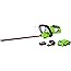 Greenworks 24V 22-Inch Cordless Hedge Trimmer, 2.0 AH Battery Included, HT24B210