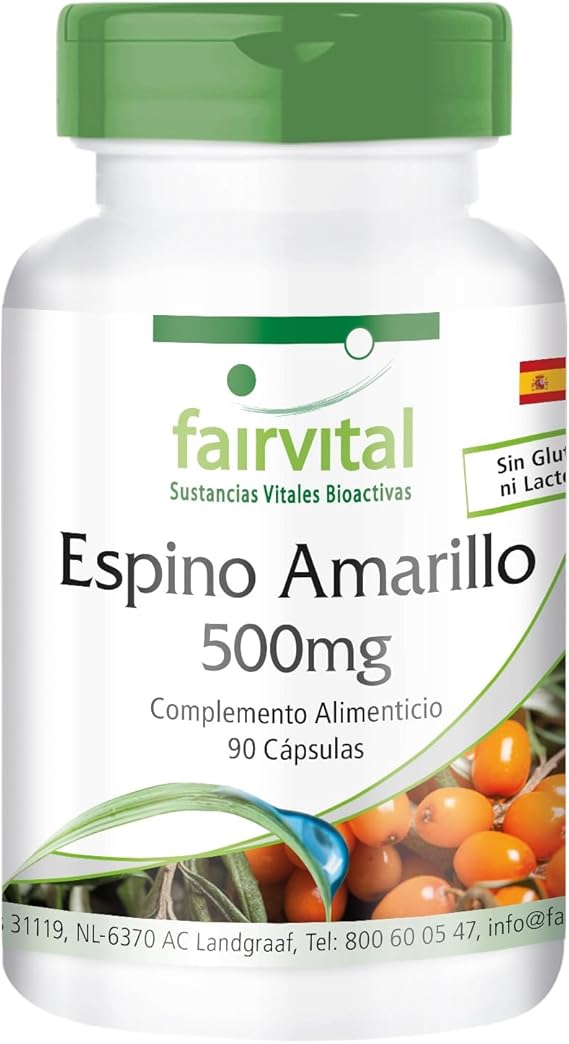 Omega 7: beneficios y propiedades para la salud humana Fairvital | Espino amarillo 500mg