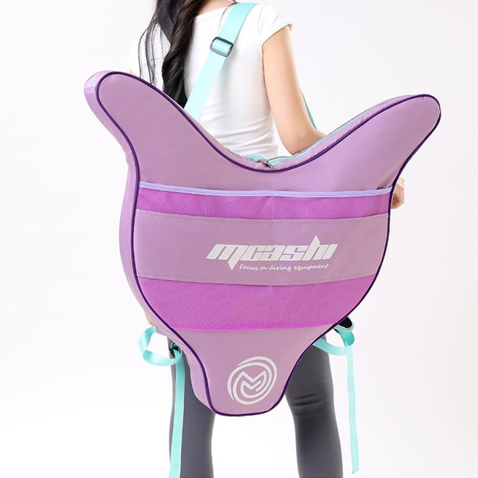 Borsa da Trasporto Leggera per Monopinna E Pinne per Lo Snorkeling