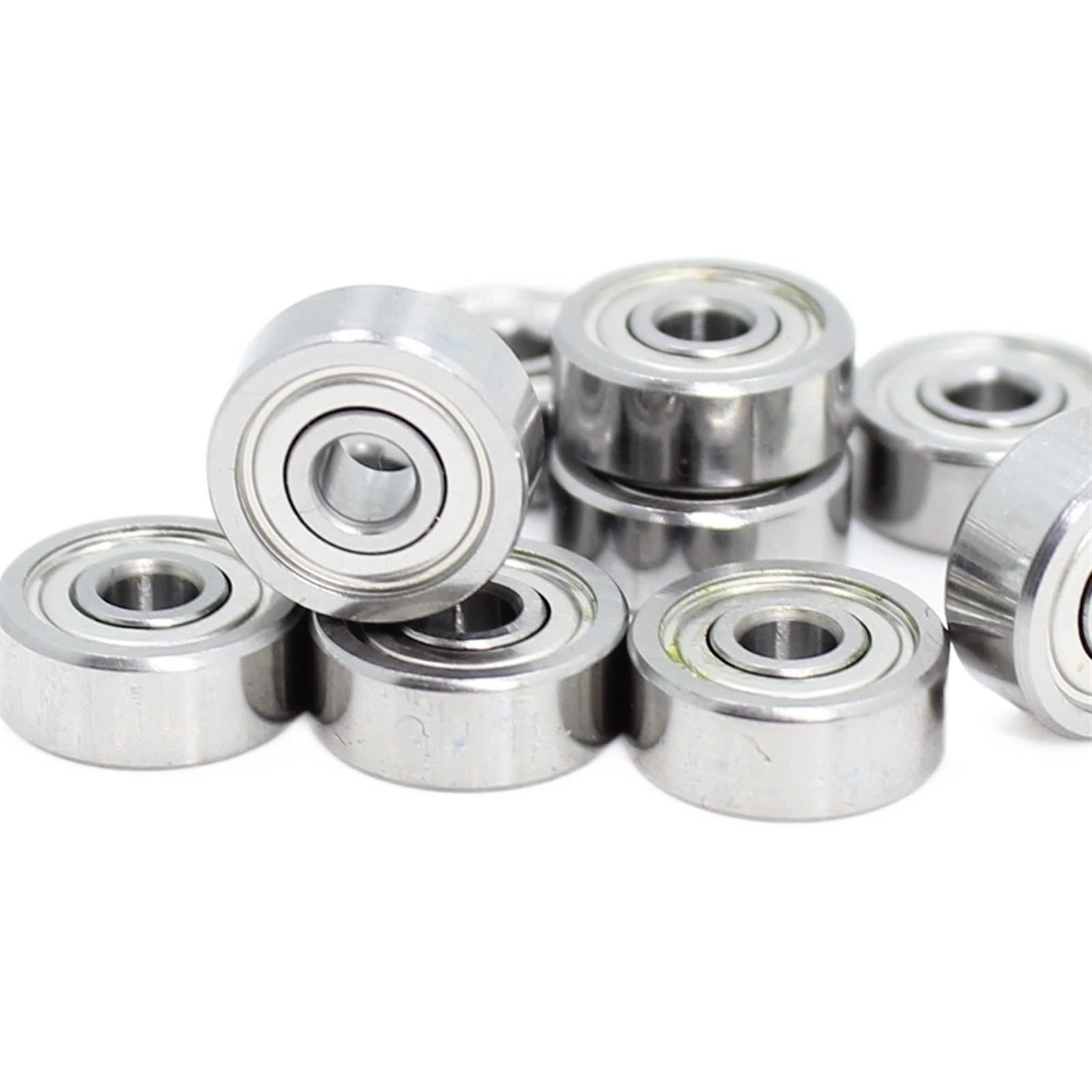 Roulement à billes à gorge profonde en acier chrom Lot de 10 roulements 623ZZ 3 x 10 x 4 mm ABEC-7
