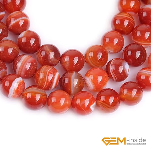 Miniatura 726 de GEM-Inside - Cuentas sueltas de piedra de lava negra natural de 0.315 in para hacer joyas, 15 pulgadas Cordierita de grado A