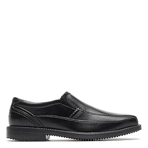 ロキソンボーイ 025 × 2 Rockport Men's Style Leader 2 Bike Slip-On, Black, 6.5