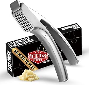 Garlic Press Stainless Steel