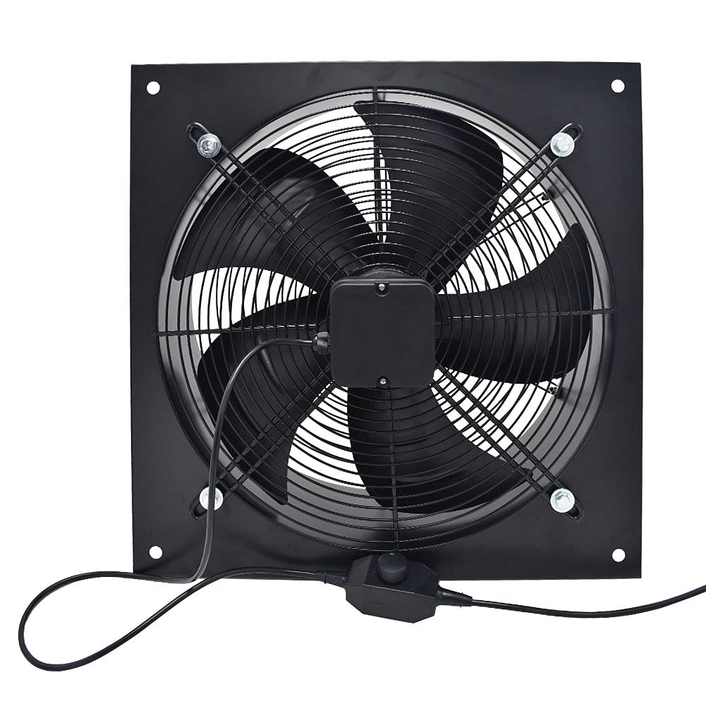Warmiehomy 250W Industrial Ventilation Extractor, 18 Inch 450mm Air Flow  Ventilator, 4850M3/H Commercial Axial Fan with Grill, Axial Exhaust Air  Blower with Speed Control Regulator : Amazon.co.uk: DIY u0026 Tools