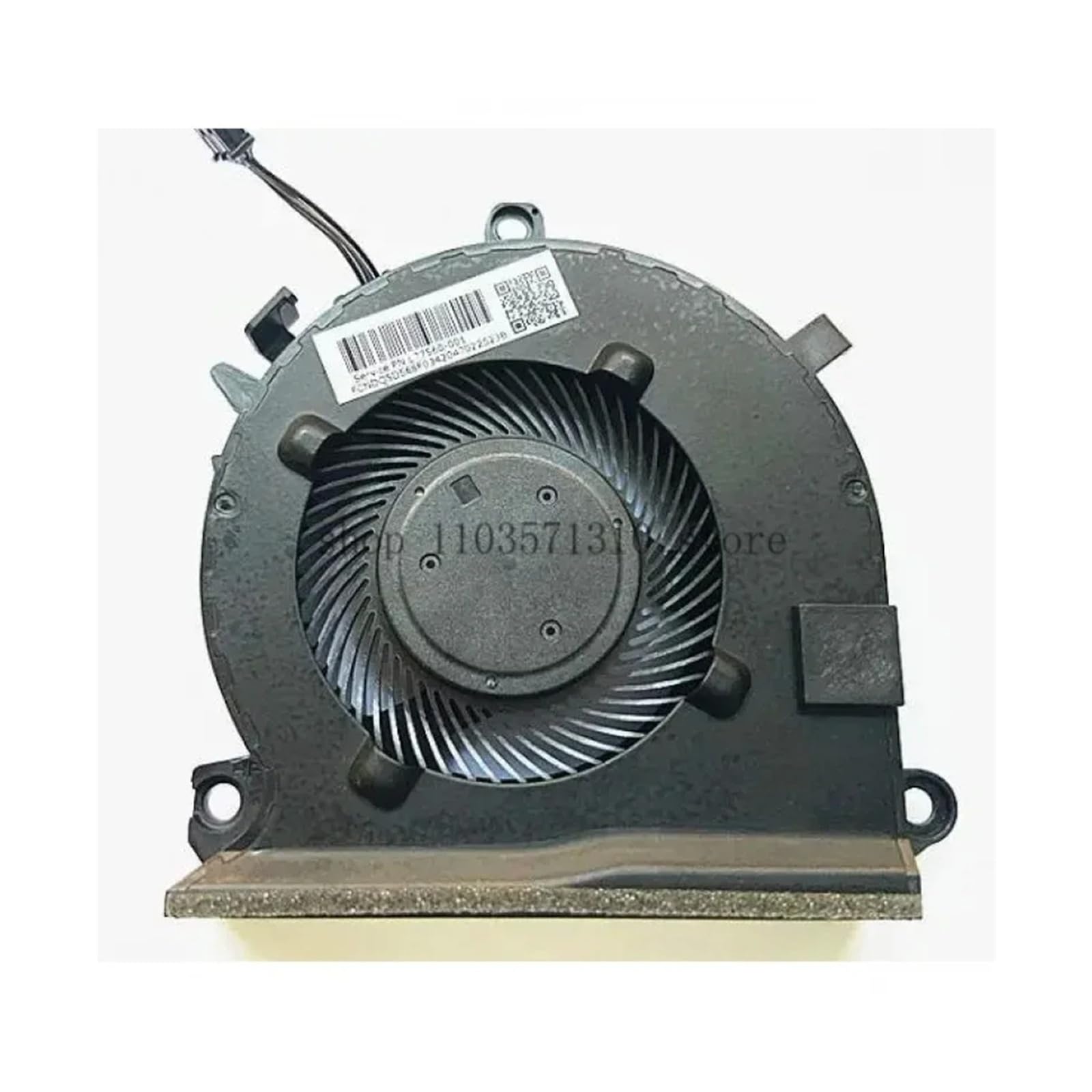 Ventola di Raffreddamento CPU, Compatibile con HP, Compatibile con Pavilion, Gaming 15-EC L77560-001 15-ec0001ne-ec0045AX-ec0002ng TPN-Q241 TPN-Q229 Ventilatore