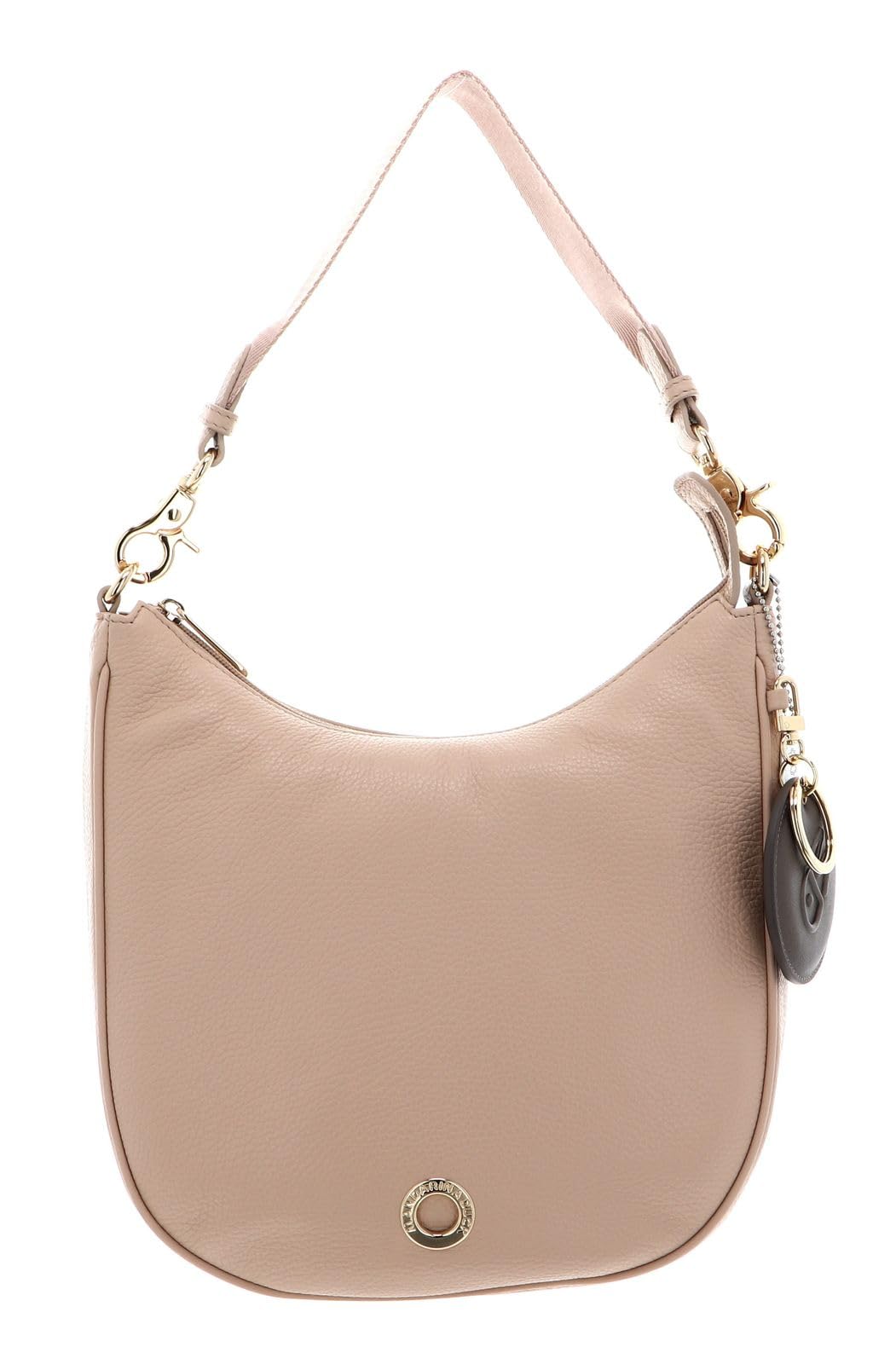 Mandarina Duck Women's Mellow Leather Hobo, Lamb's Wool, 26x28x9.5 (L x H x W)