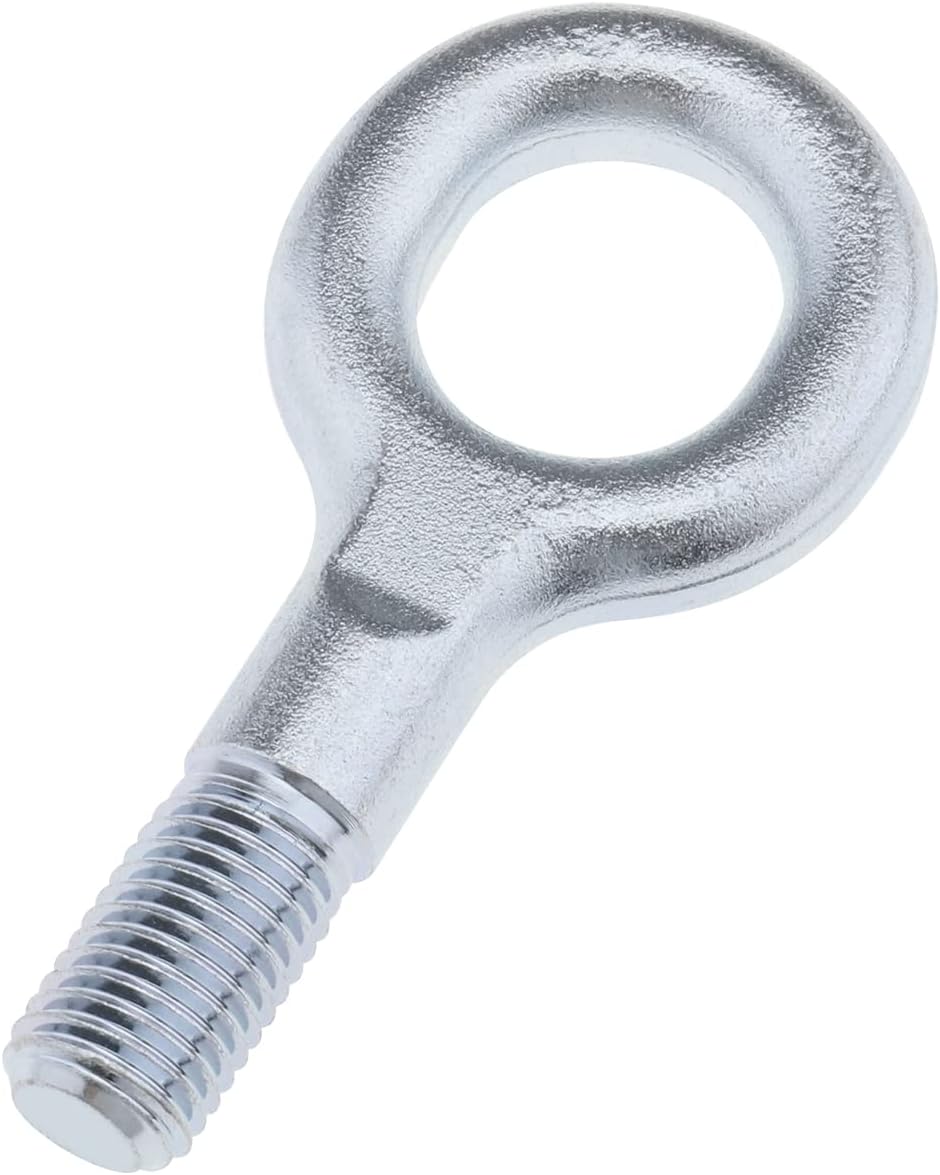 EMSea Car Tow Hook 1348135080 674417 Compatible with Relay Boxer Ducato 2006 Onwards Car Heavy Duty Short Towing Eye Hitch Bumper Trailer Ring Loop Car Thread 16mm Length 107mm