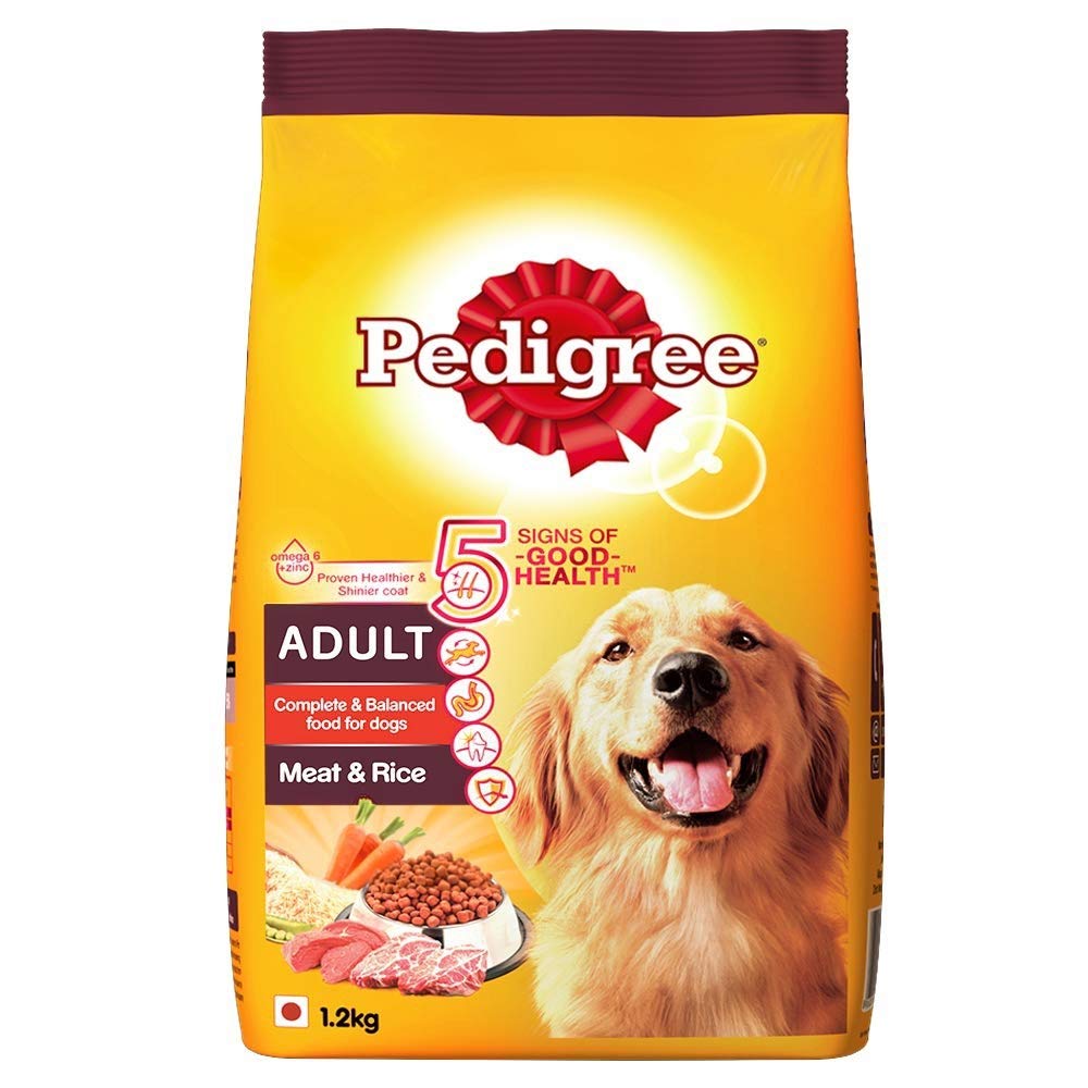 Pedigree Adult Dry Dog Food- Meat & Rice, 1.2kg (B08TH8XDLH) Amazon Price History, Amazon Price Tracker