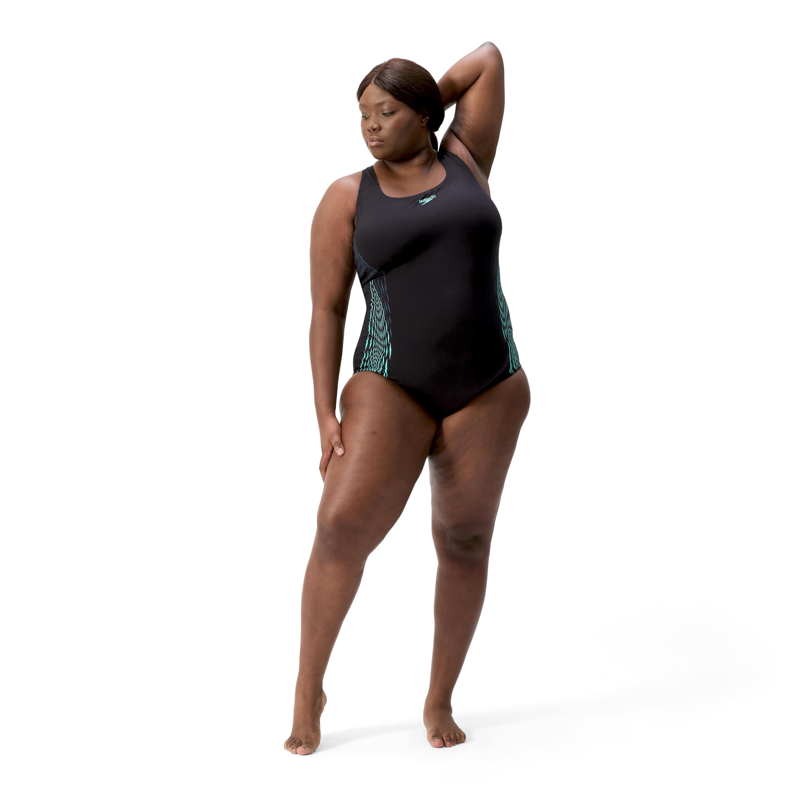 Speedo Placement Medalist (+) Costume da Bagno Donna
