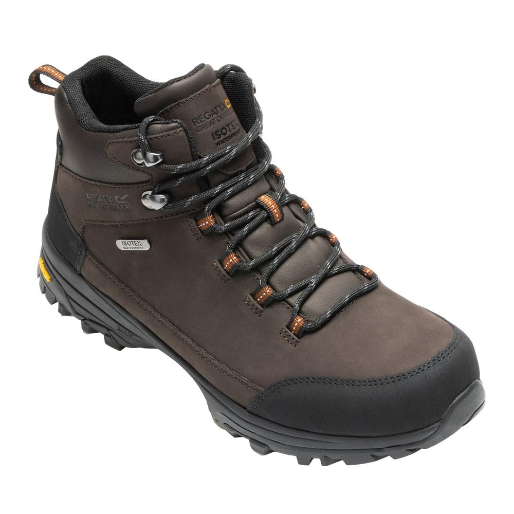 Regatta - Burrell Leather Boot II, Stivali da Uomo in Pelle Burrell II di Regatta Uomo