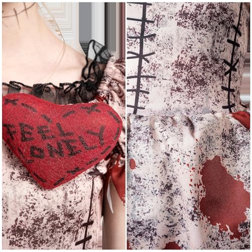 Disfraz de muñeca vudú para niñas Halloween talla L miniatura 4