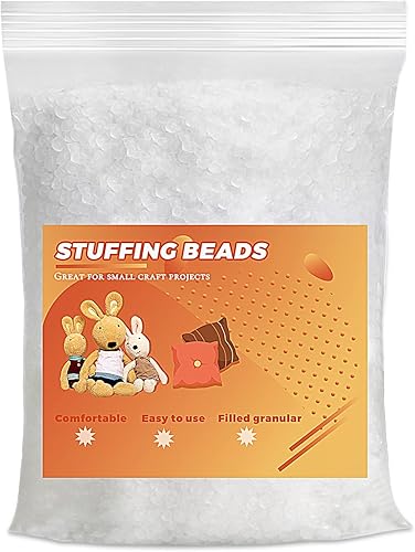 Cuentas de relleno de peso de 10.58oz, cuentas de relleno de muñecas, cuentas de relleno de plástico para animales de peluche con peso