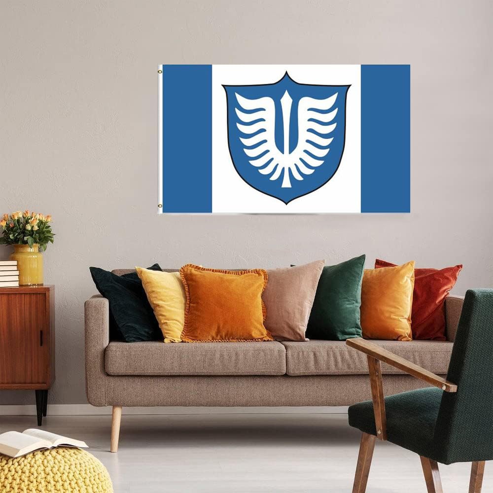 Yerchic ‚Chillin The Most‘ Flagge – 91x152 Cm, Einseitig Bedruckt, Für Garage & Männerhöhle