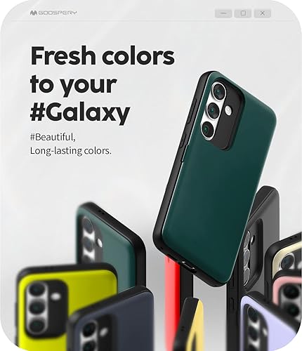 Miniatura 452 de GOOSPERY Parachoques magnético para puerta compatible con Galaxy S23, tarjetero tipo cartera, cierre automático, protección de doble capa resistente