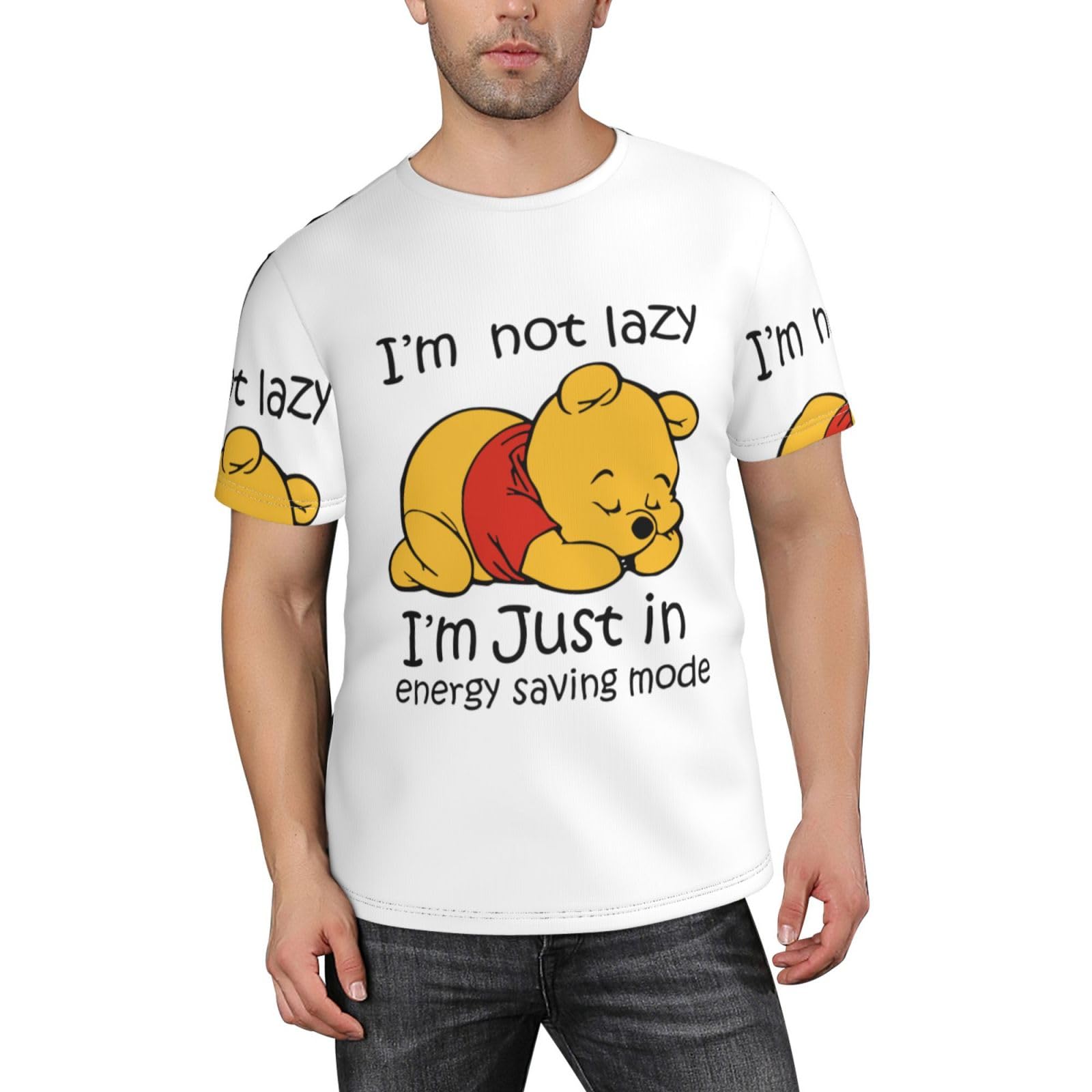 Amazon.co.jp: メンズTシャツ くまのプーさん ティーシャツ ロングT 