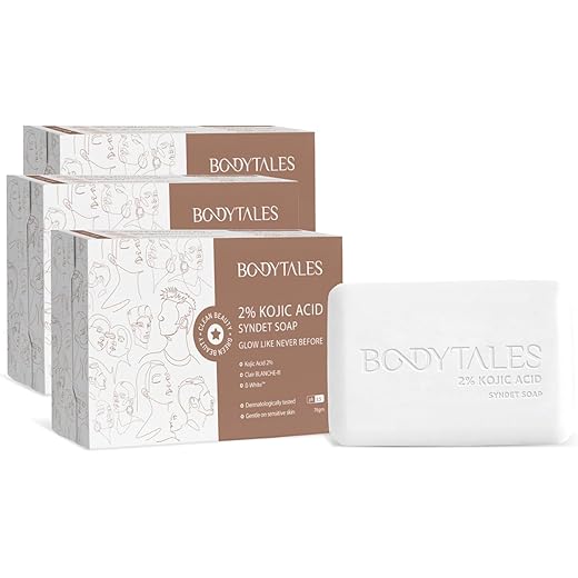 BODYTALES Brighten Soap - 75g x 3