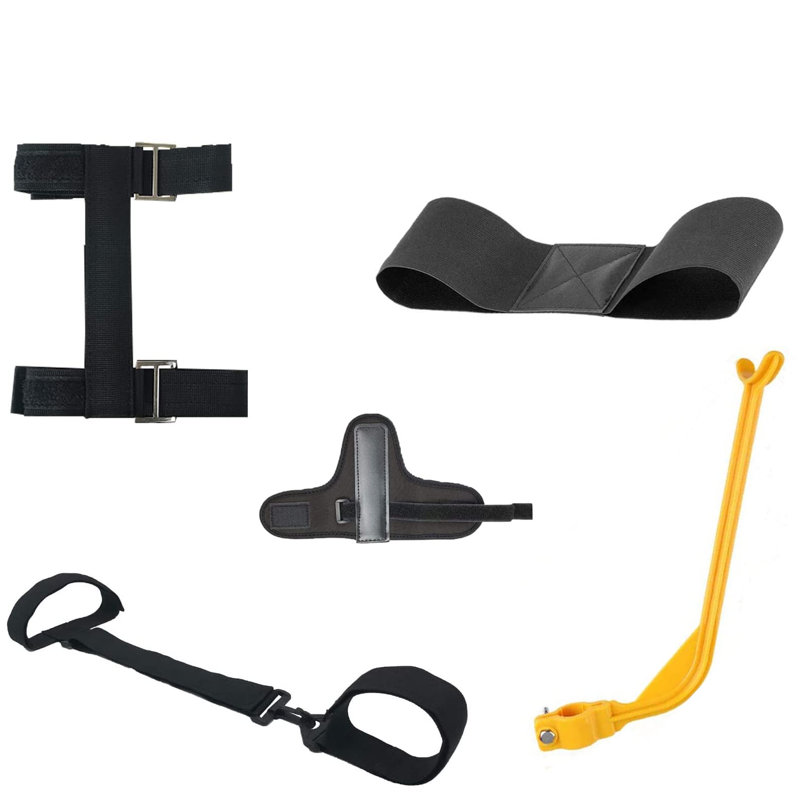 Golf Swing Trainer Golf Swing Trainer Aid Set Golf Swing Training Aid for Golf Beginners Straight Line Practice Trainer Sports Posture Correction (Pack of 5)