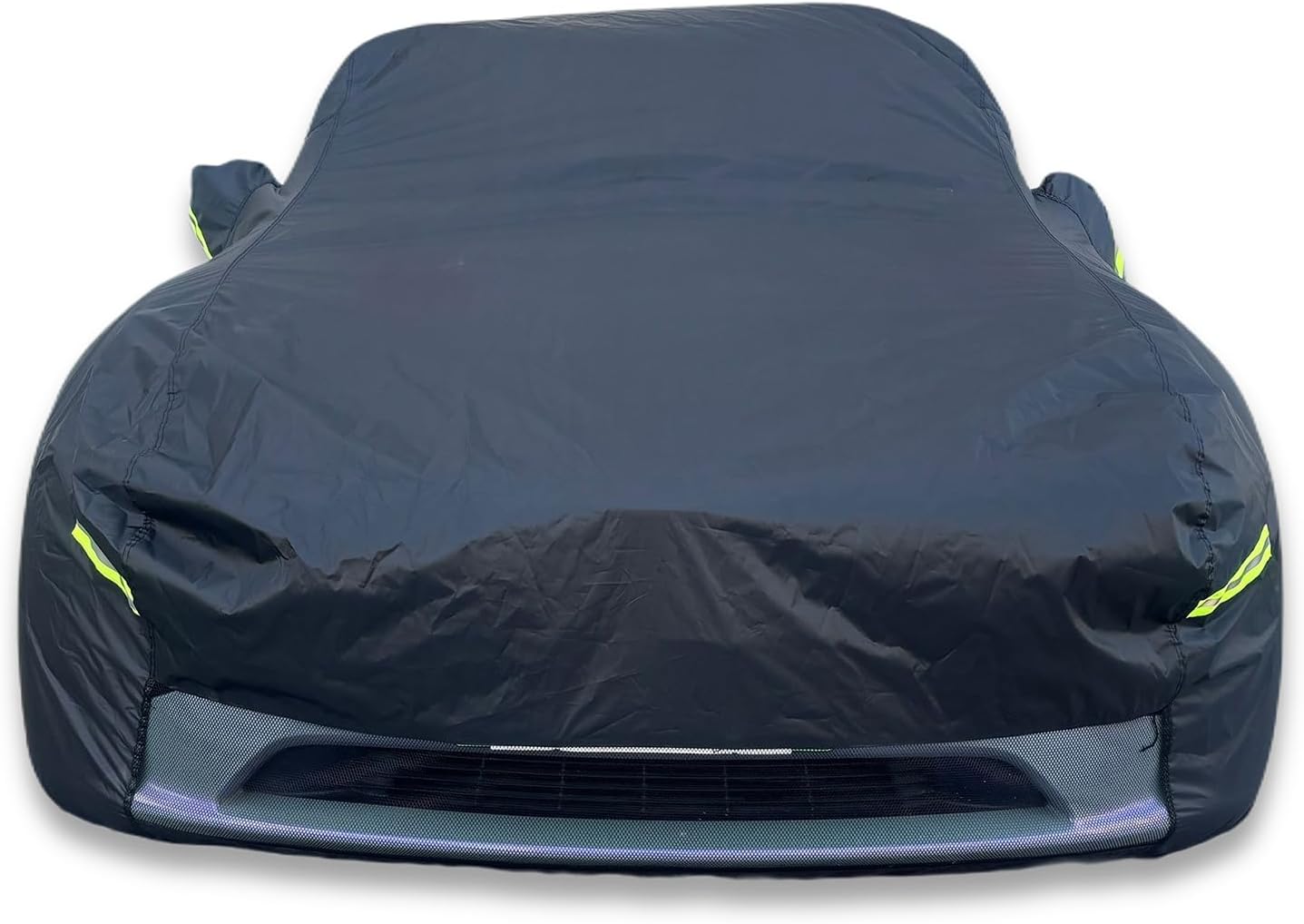 car cover custom fit for tesla model y, waterproof all weather full exterior cover rain snow uv protection with door zipper charging port black tesla model y