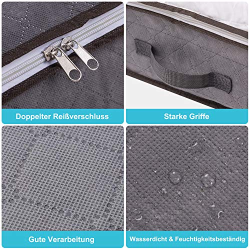 Lvelfe 2 sacchetti portaoggetti da 90 l per