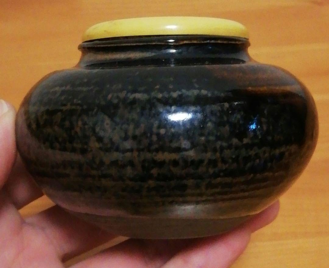 又玄斎書付　古瀬戸　茶入　共箱　茶道具 又玄斎書付 古瀬戸 茶入 共箱 茶道具