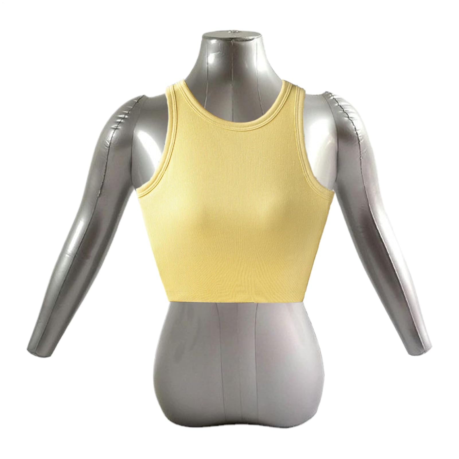 Inflatable Mannequin - Clothing Display Model for Easy Setup, Reusable Design with Stable Base, Inflatable Woman Form for Dress, Shirt, Jacket, Halloween, Photography, Jewelry Store, Counter