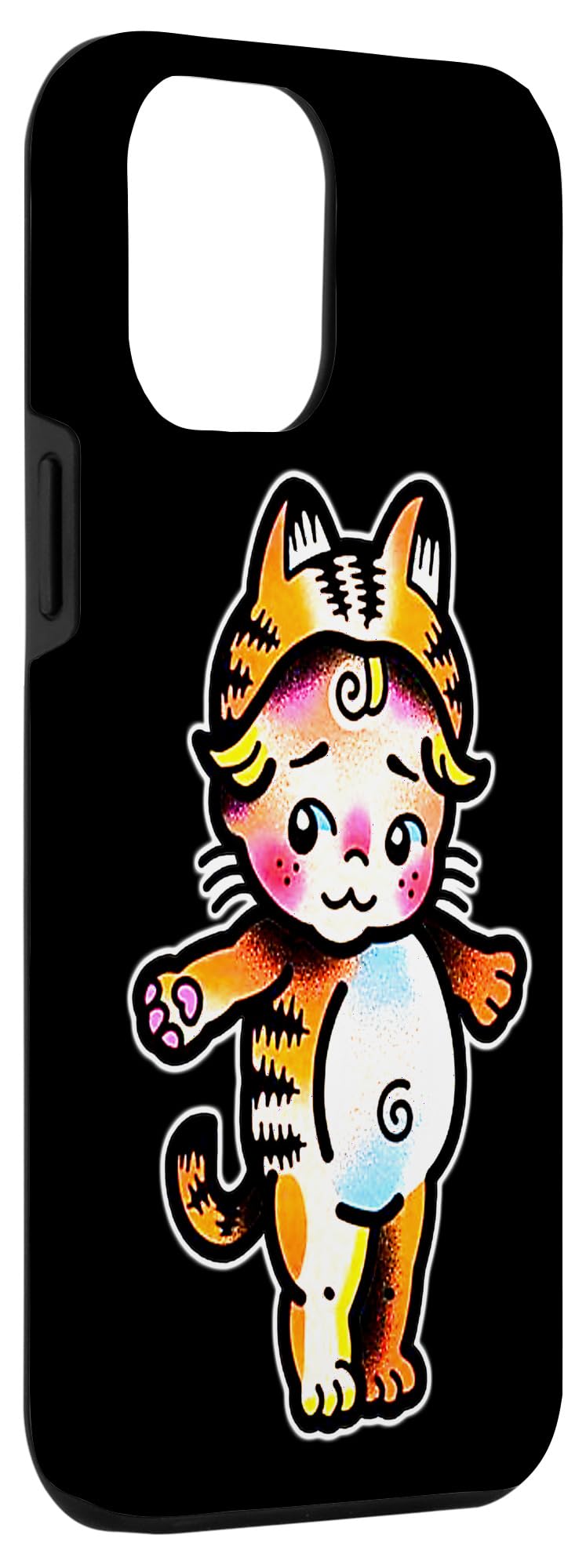 iPhone 15 Pro Max Kewpie Baby Tiger Cat Case - Image 3