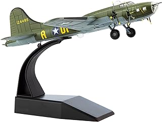 HANGHANG 1/144 B-17 Bomber Fighter Plane Model Metal Aircraft Model Military Airplane Model Diecast Plane Model for Collection or Gift