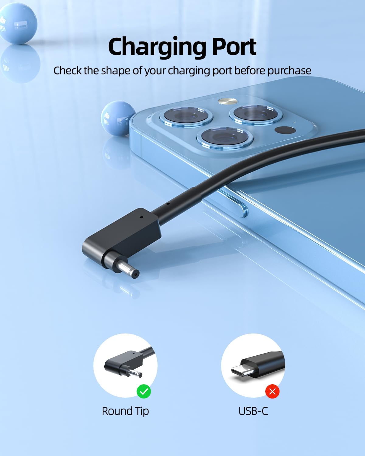 AC Charger Fit for Acer Aspire R13 S13 R5-471T R5-571T A315-23 S5-371 Travelmate B1 B118 X3,N17W6 N15V2 N15Q8 N16P9 N17W2 Laptop Adapter Power Supply Cord