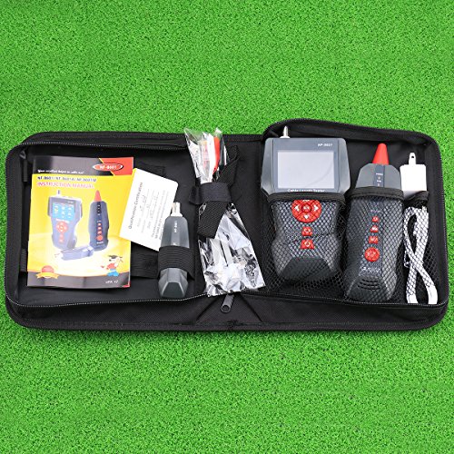 Image of NF-8601 Multi-Functional Network Cable Tester LCD Cable Length Test Tracker Breakpoint Tester English Version
