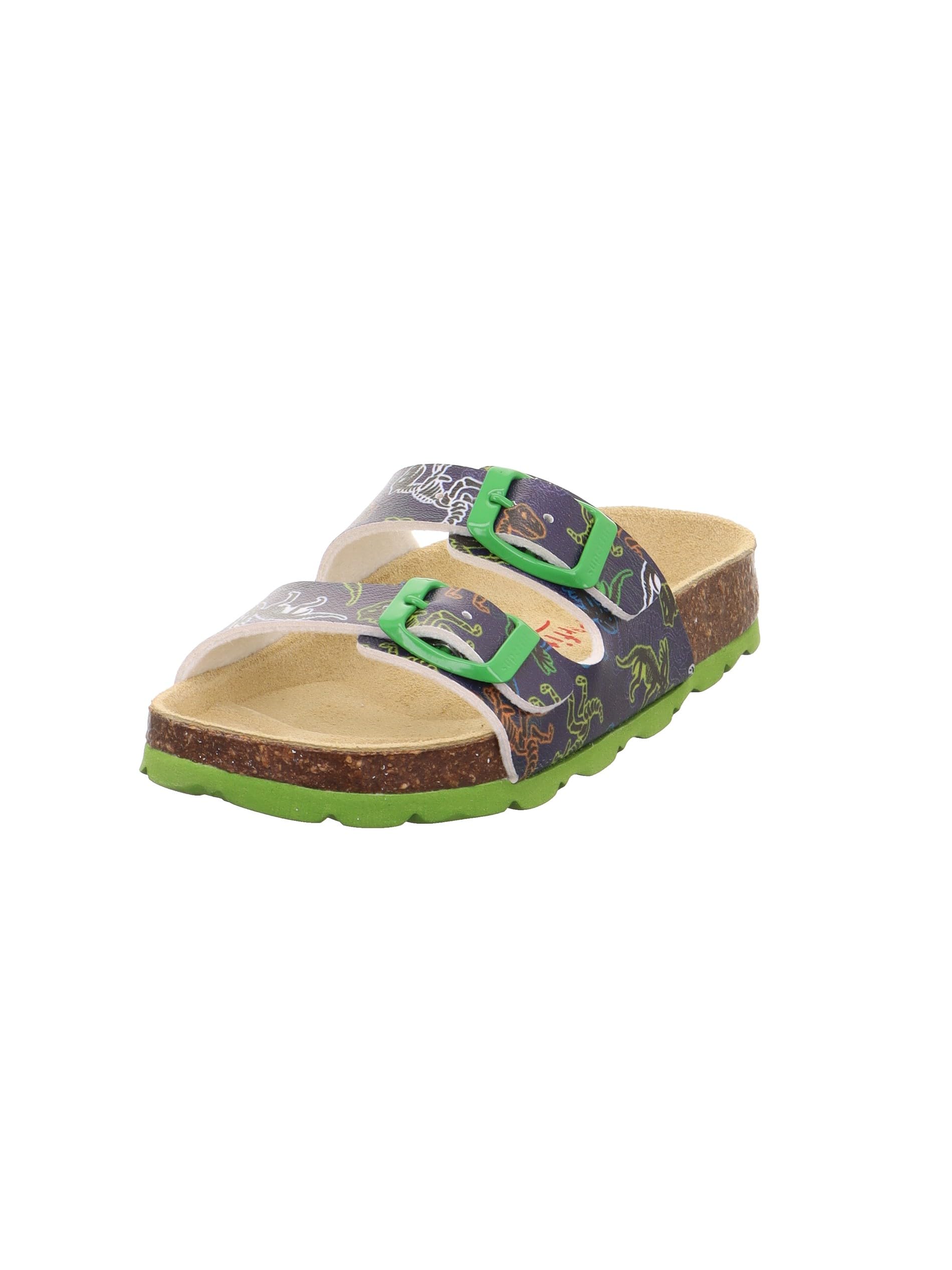 Superfit Footbed Slippers, Blue/Multicoloured 8150, EU 41, Blue Multicoloured 8150, 41 EU