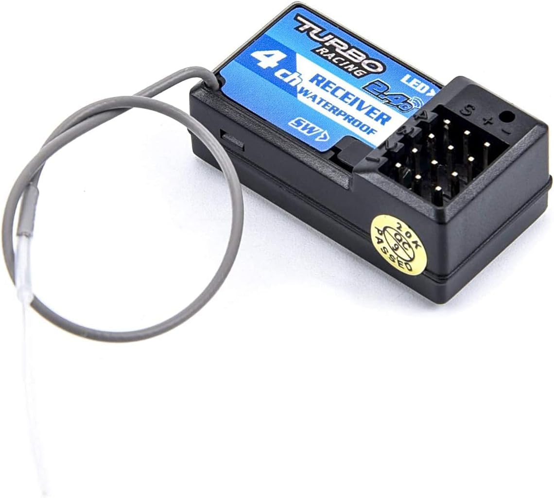 Amazon | UltraPower TURBO RACING 4ch 受信機/レシーバー 防水 2.4GHz