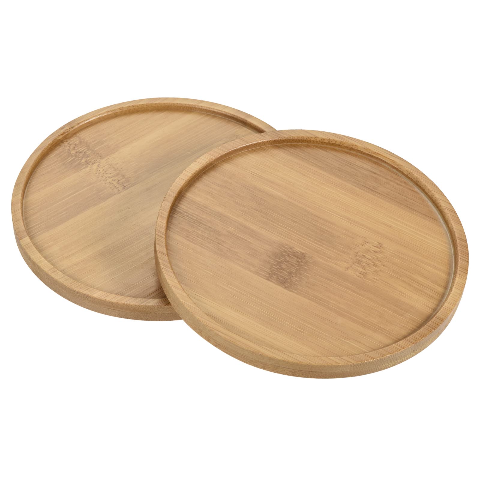 Photo 1 of PATIKIL Bamboo Plant Pot Saucer 5 Inch