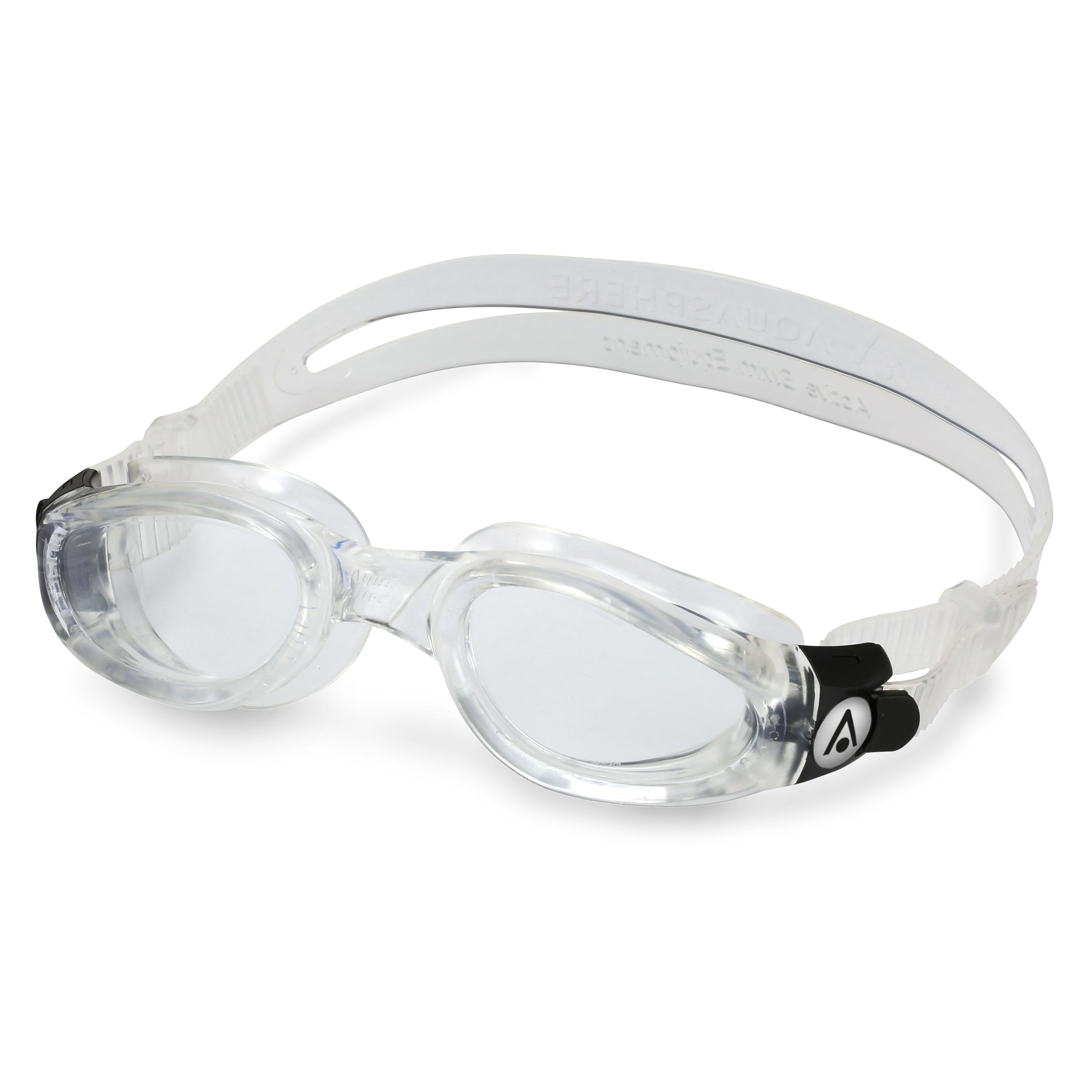 Aqua Sphere Kaiman Regular Fit okulary do pływania, przezroczysta soczewka/przezroczysta oprawka