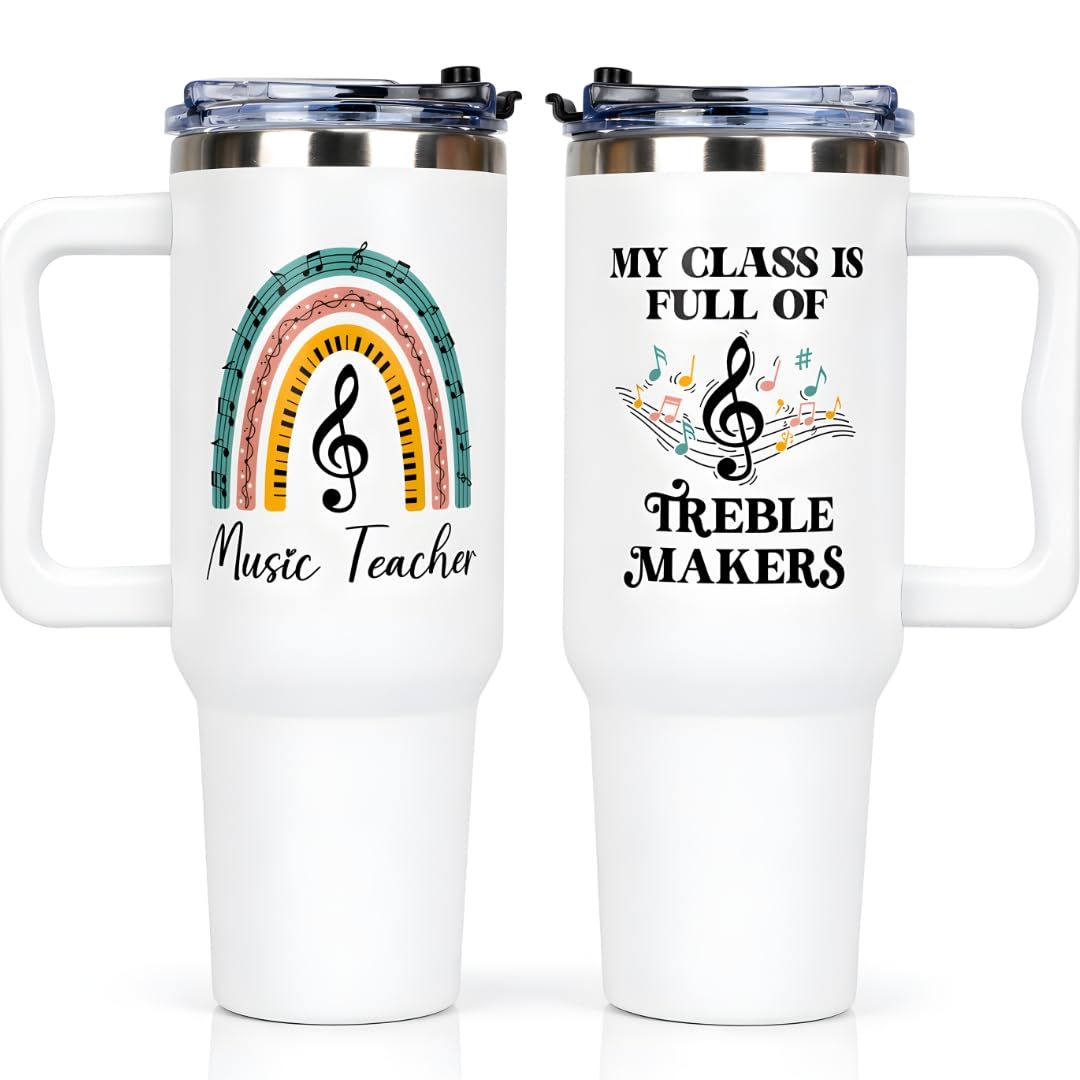 AT2Z GLOBAL Music Teacher Appreciation 40 oz Tumbler