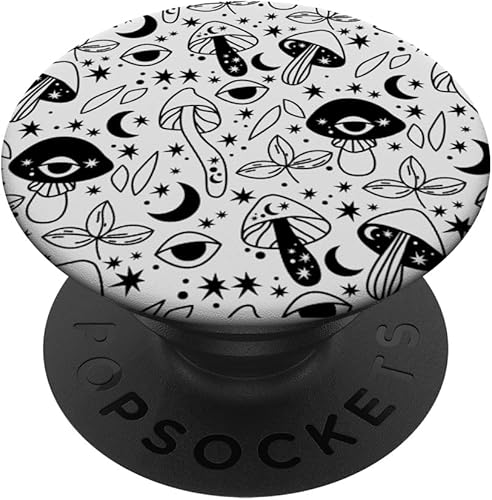 PopSockets PopSockets intercambiables con diseño de flores de hongos tropicales retro