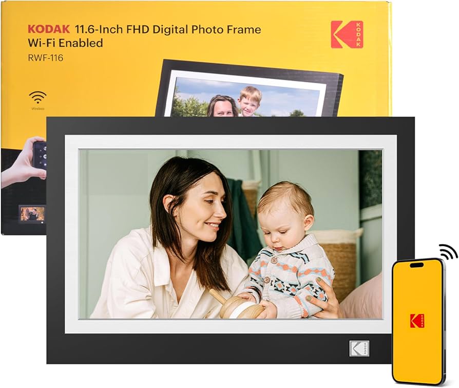 Amazon.com : KODAK WiFi Digital Picture Frame, 11.6 Inch 1366