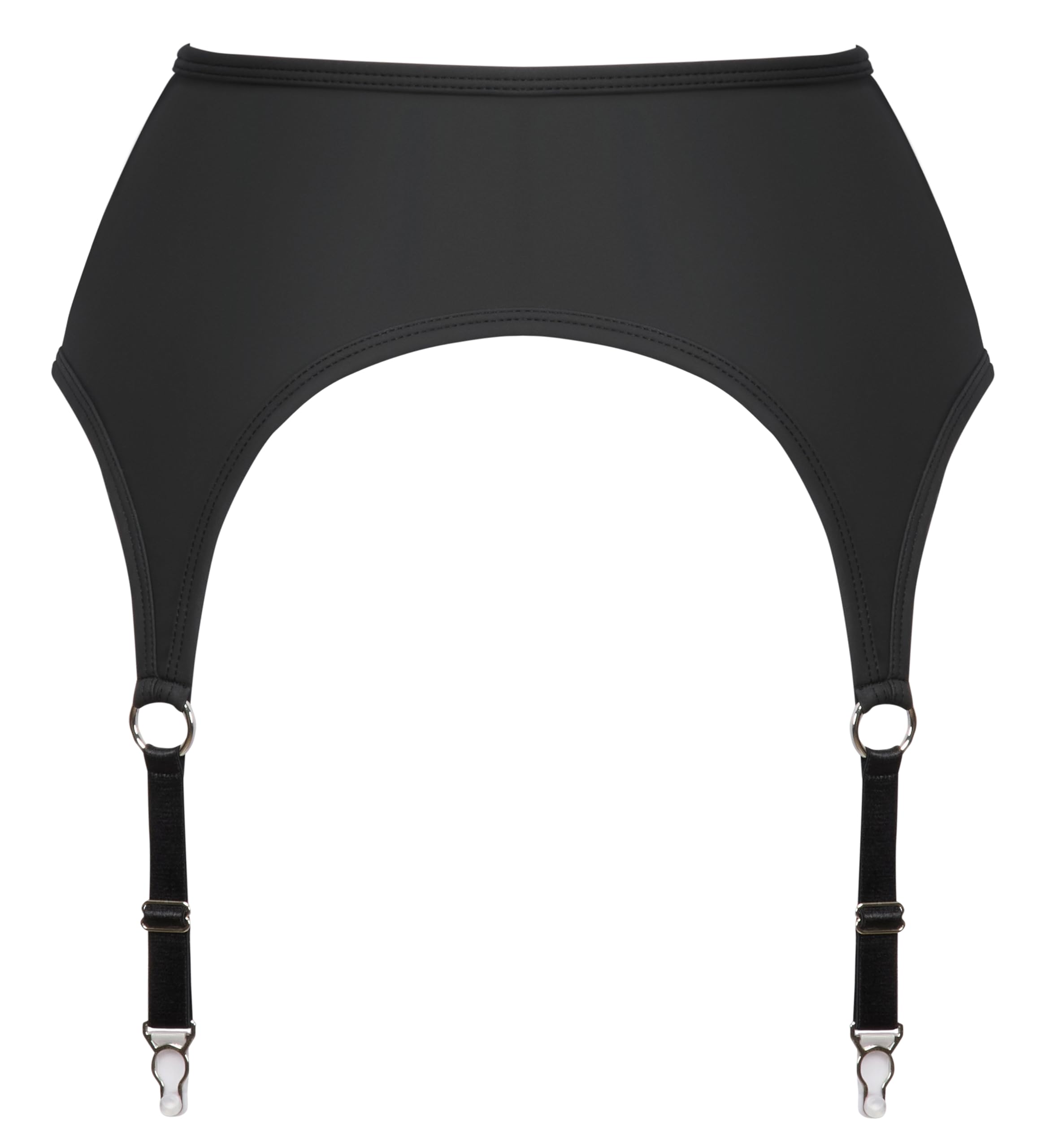Cottelli Lingerie Women's Suspender Belt Matte Black M