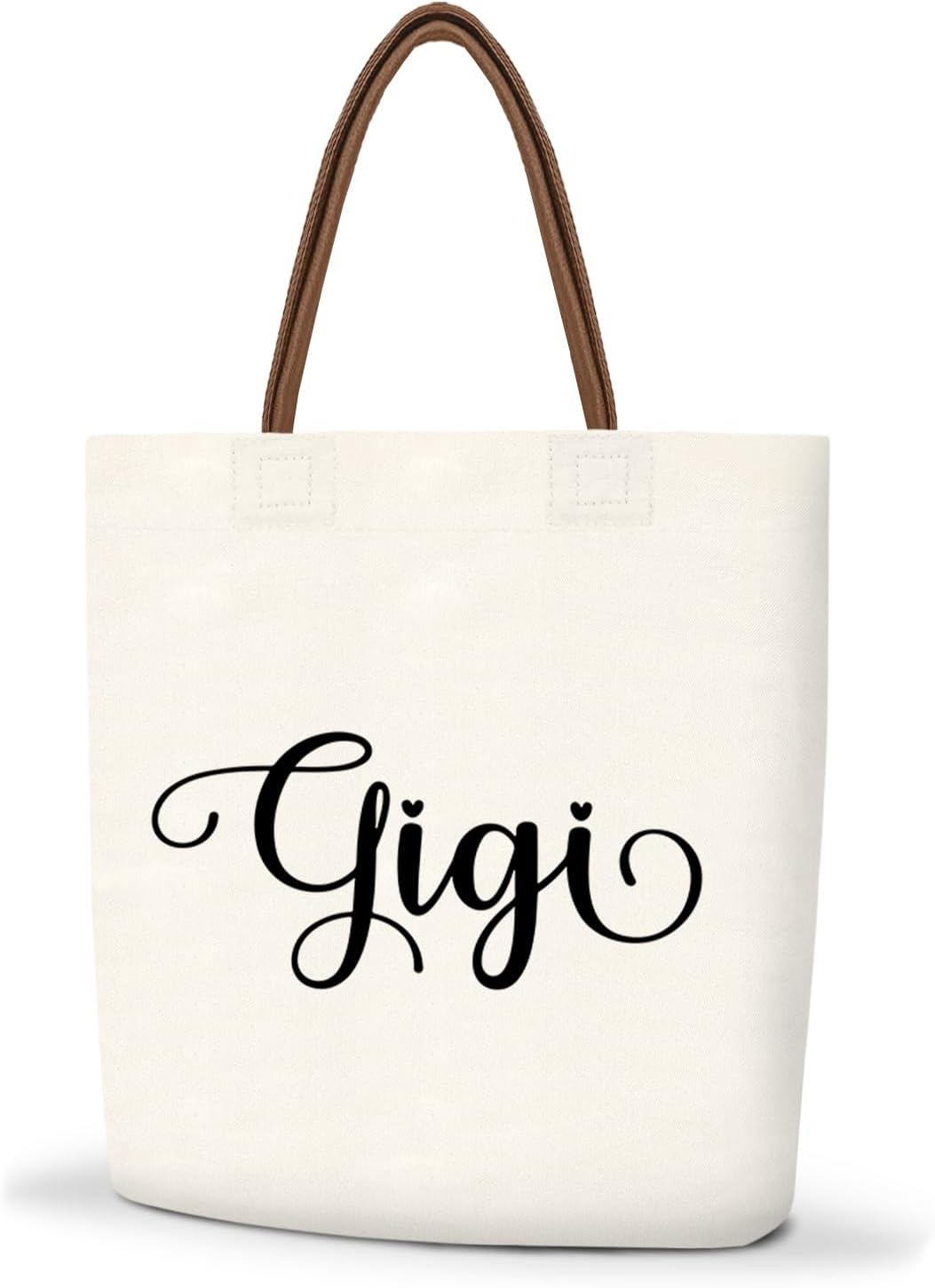 HQLOW Reusable Canvas Grocery Bags for Women