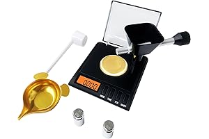 Reloading Scale with Powder Trickler - High Precision Scale for Reloading Ammunition