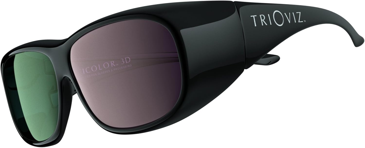INFICOLOR 3D Eyewear. The Official 3D Glasses Compatible with Batman Arkham City and Assassin's Creed Revelations on HDTV.