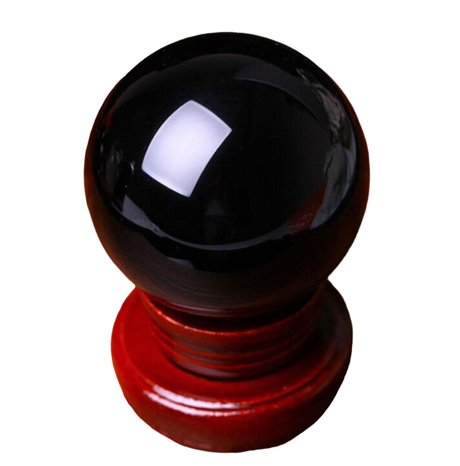 JFGCTYHXY Crystal balls, Home Desktop Ornament Healing Crystal for Meditation Divination Decoration,13cm/5.1in(11cm/4.3in)