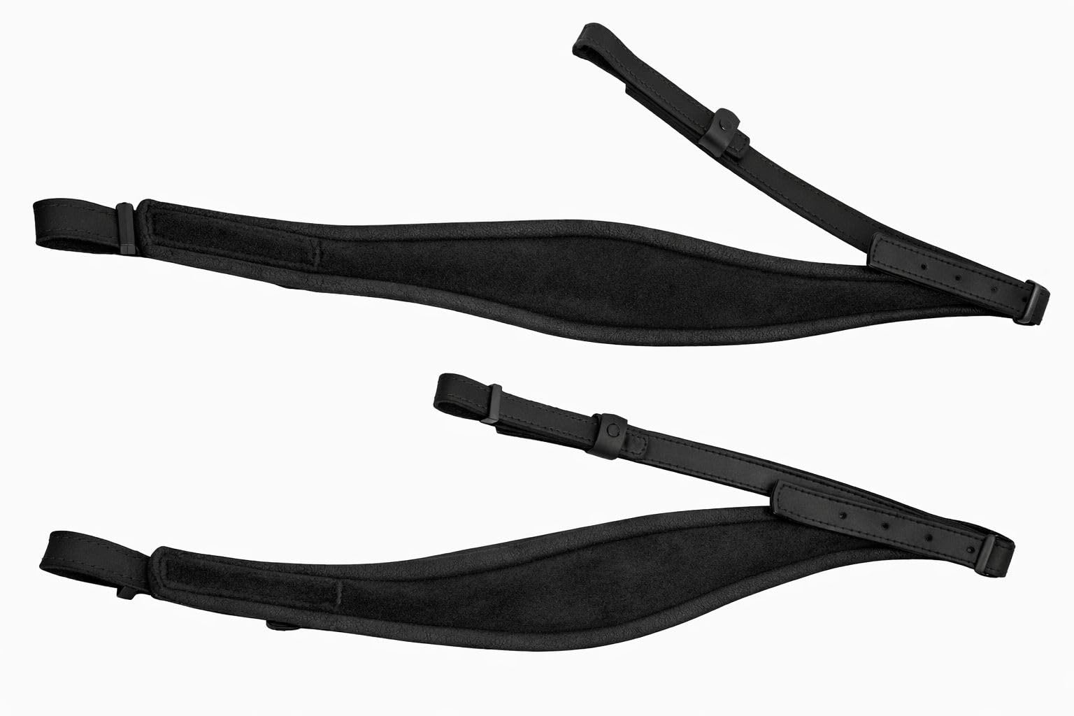 Generisch Steirische Harmonika Harmonikariemen Tragegurte Komplettset Comfort XL schwarz