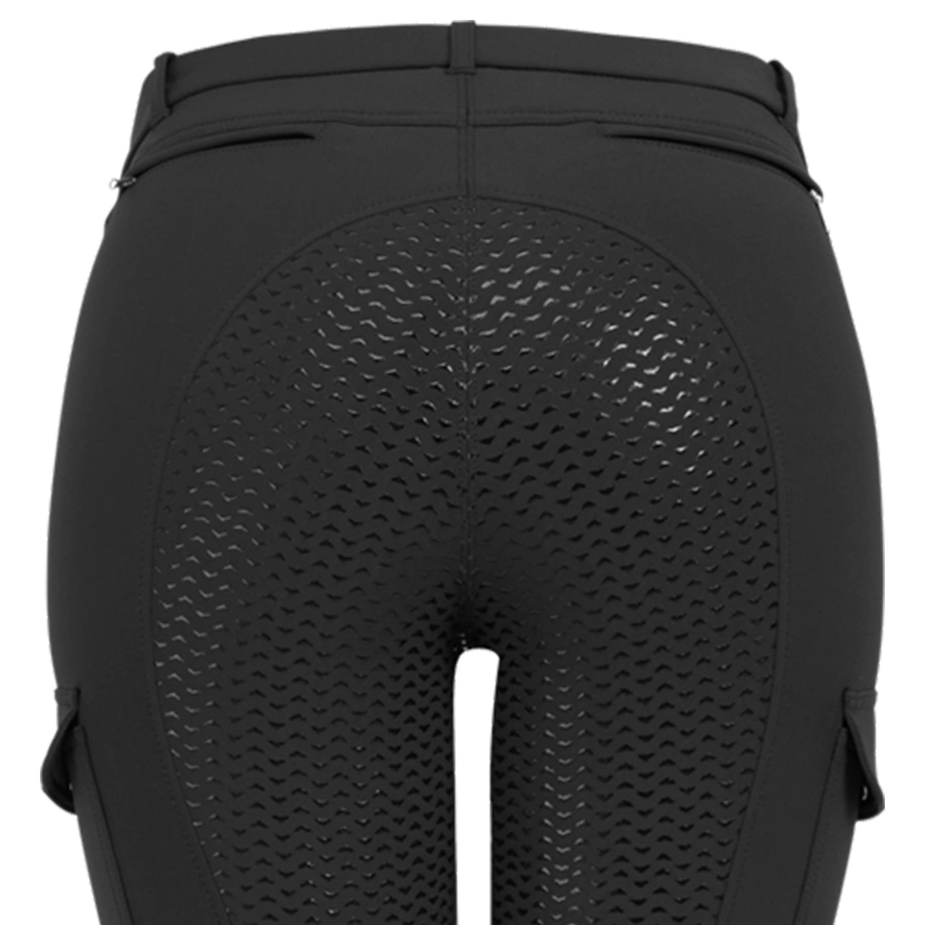 WALDHAUSEN ELT Reithose Micro Jodhpur Cargo Silikon, 46, schwarz