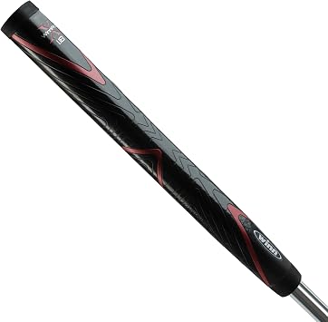 Winn Pro X 1.18 Putter Grip Midsize, Black/Red,Winn Pro X 1.18 WPX18-BK